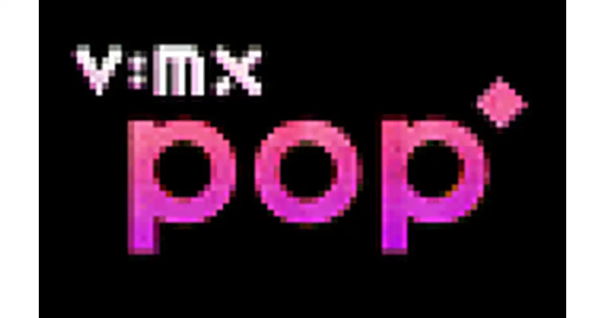 V:MX Pop logo