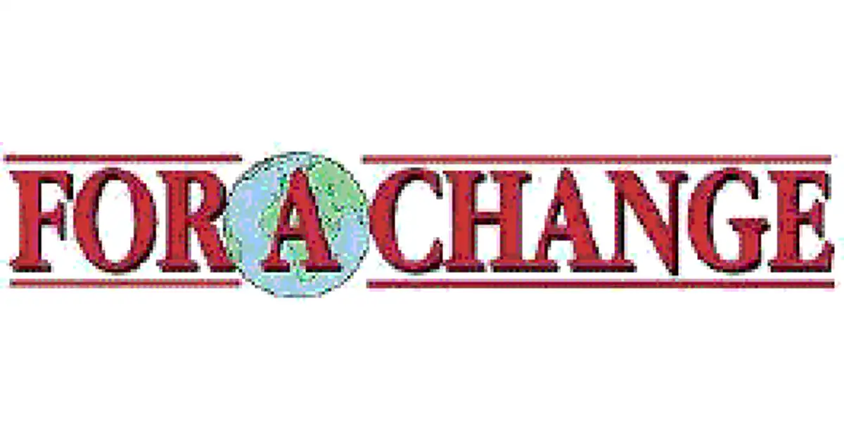 For a change logo