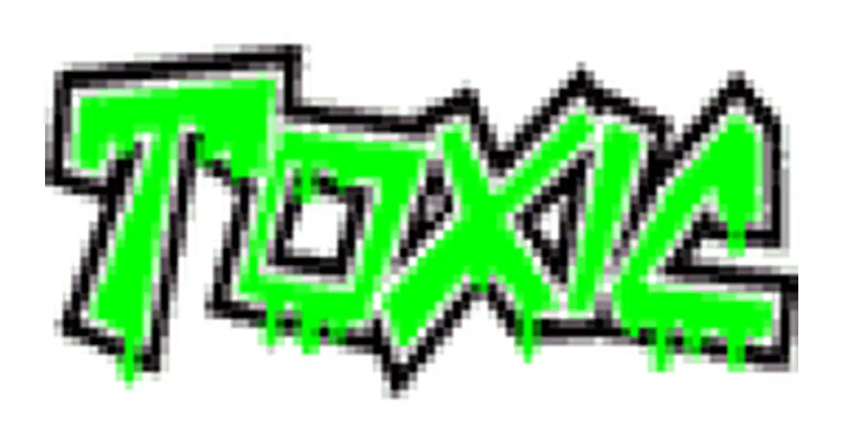 Toxic logo