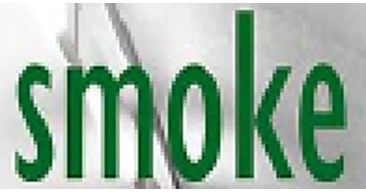 Smoke: a London peculiar logo