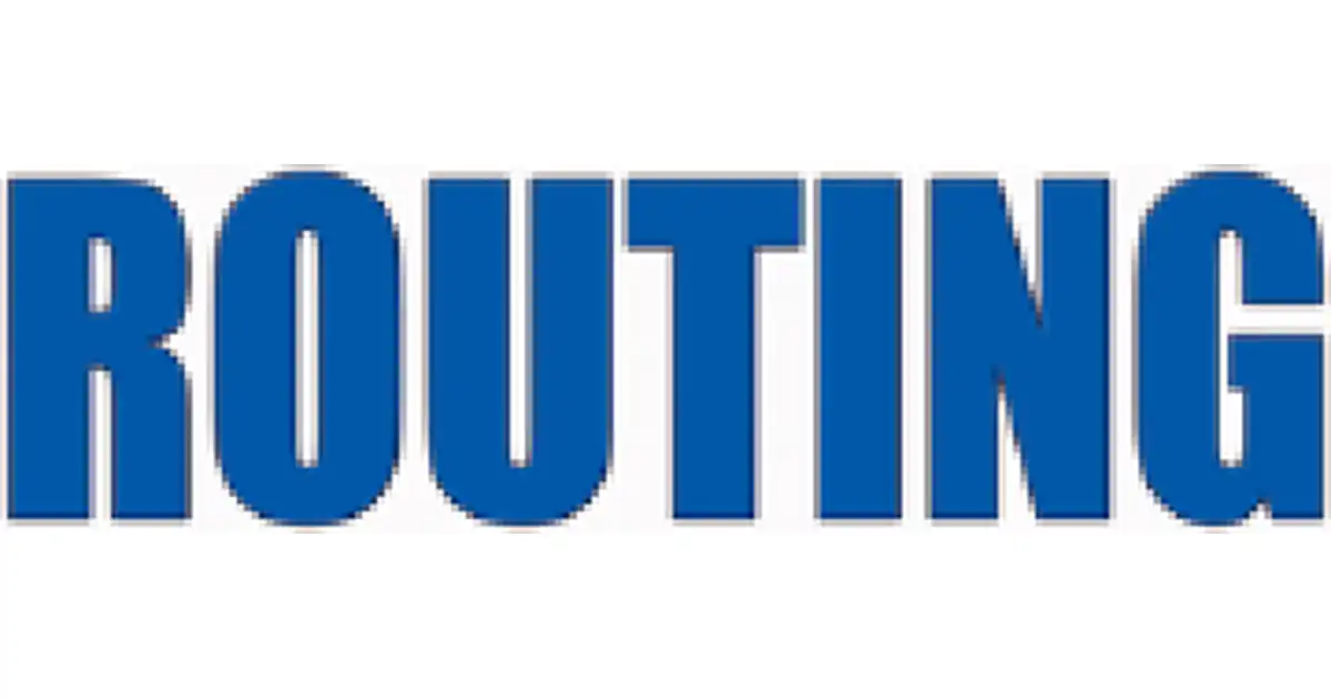Routing logo