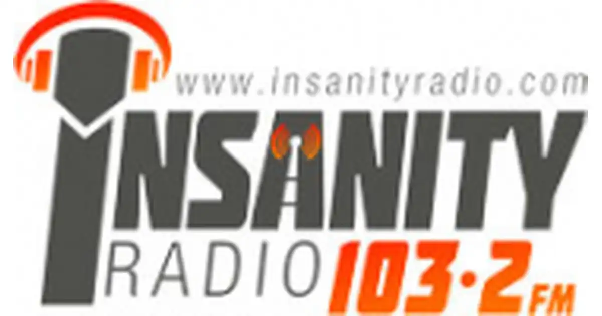 Insanity Radio 103.2 FM logo