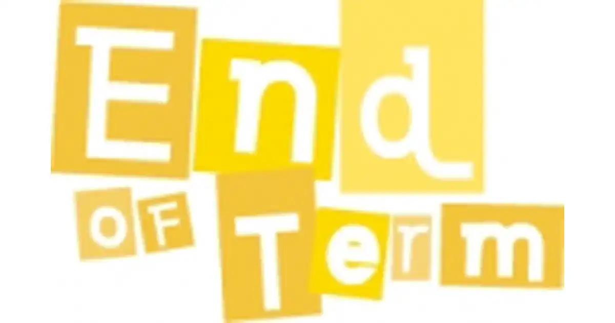 End of Term logo