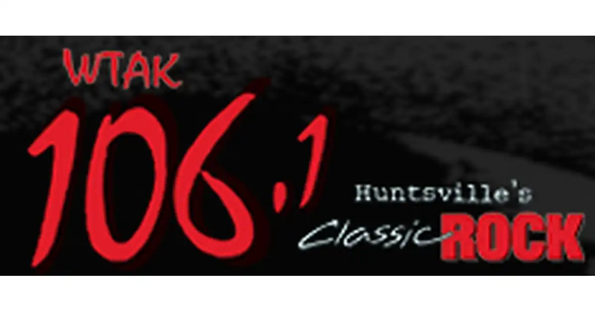 WTAK-FM - Classic Rock 106.1 TAK logo