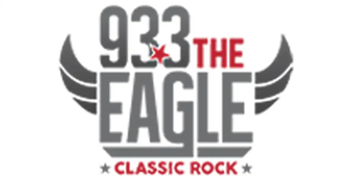 KIGL - 93.3 The Eagle logo