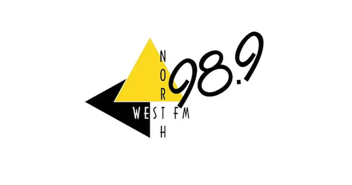 98.9 North West FM logo