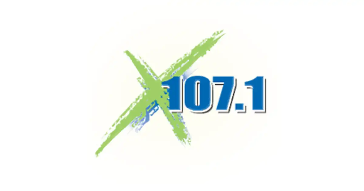 x107.1 logo