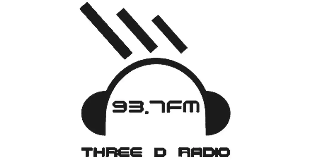 Three D Radio logo