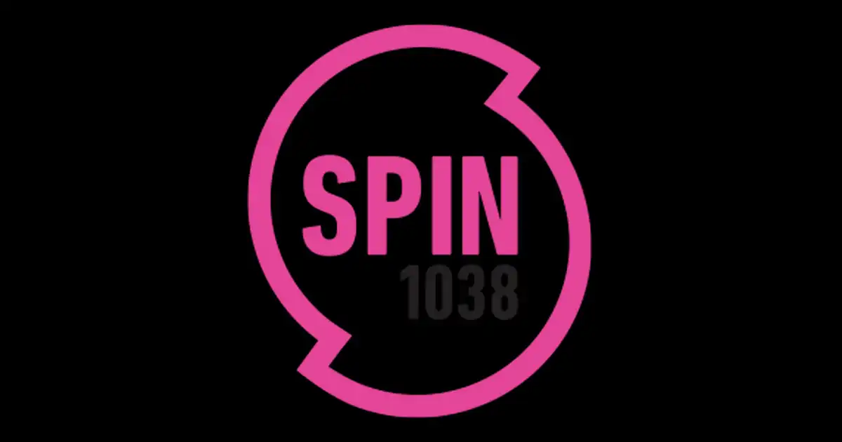 Spin 103.8 logo
