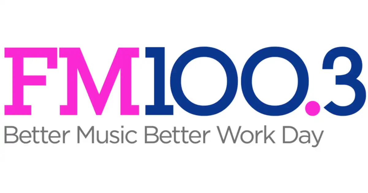 FM100.3 logo