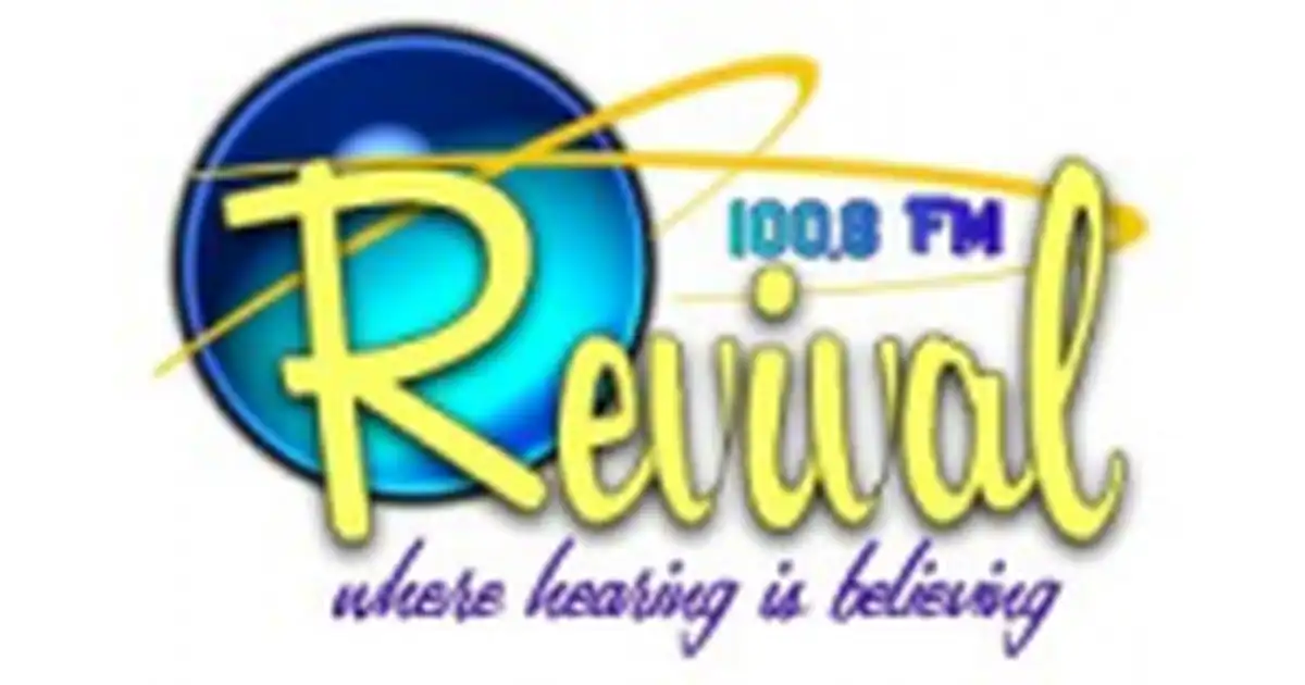100.8 Revival FM logo