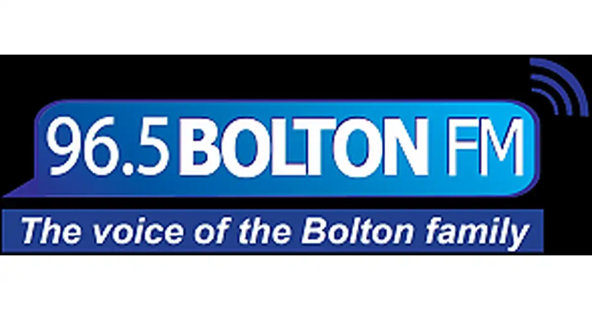 96.5 Bolton FM logo