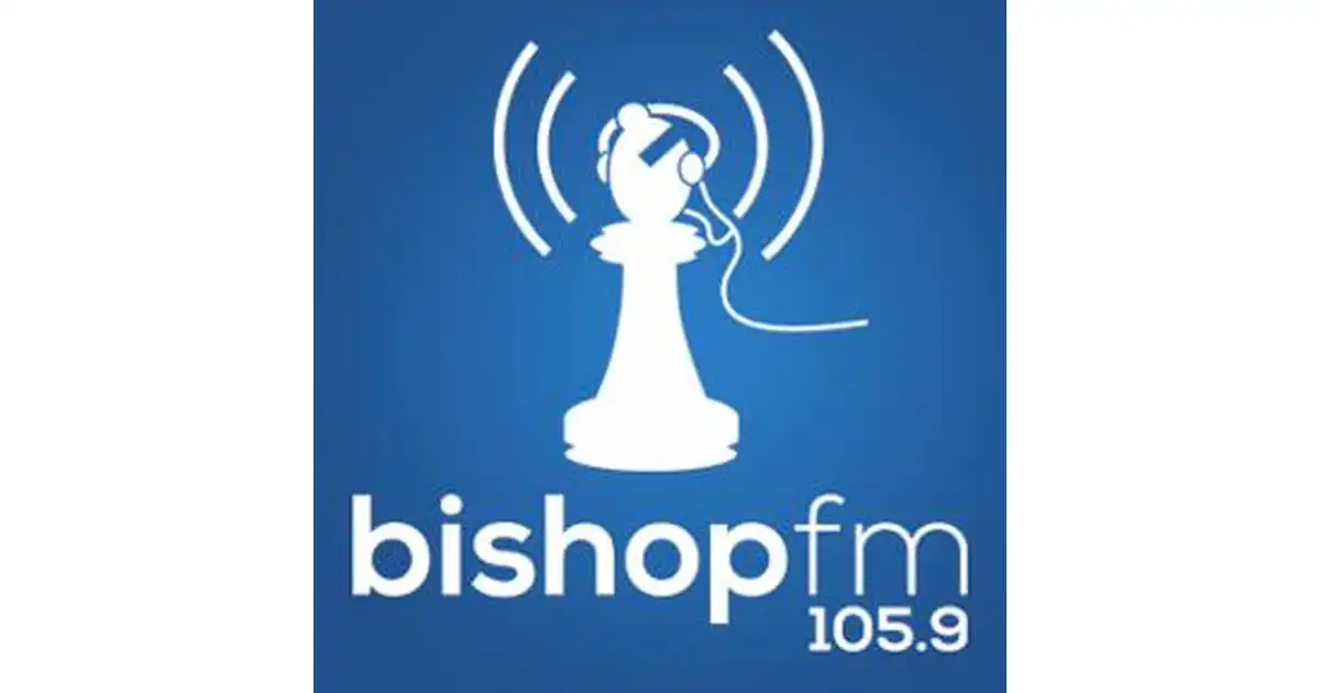 105.9 Bishop FM logo